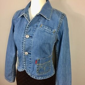 Levi’s Strauss Denim Blue Jean Blazer / Jacket